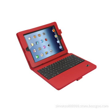 Red Color Detachable Bluetooth Keyboard YS11-R for iPad3/New iPad